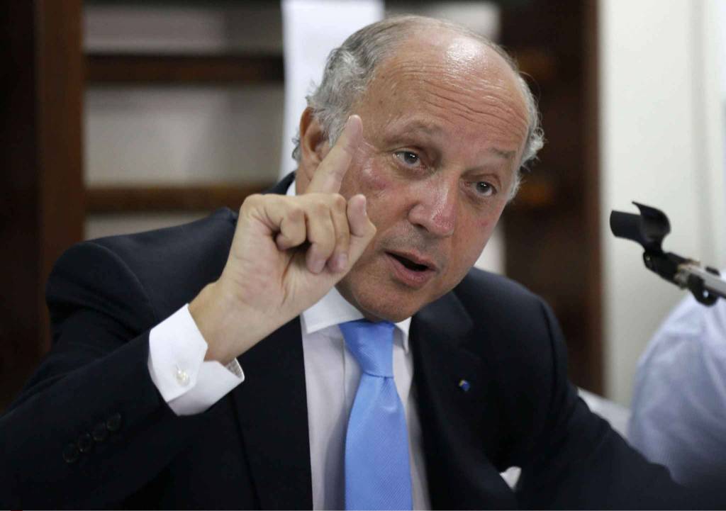 French Foreign Minister Laurent Fabius