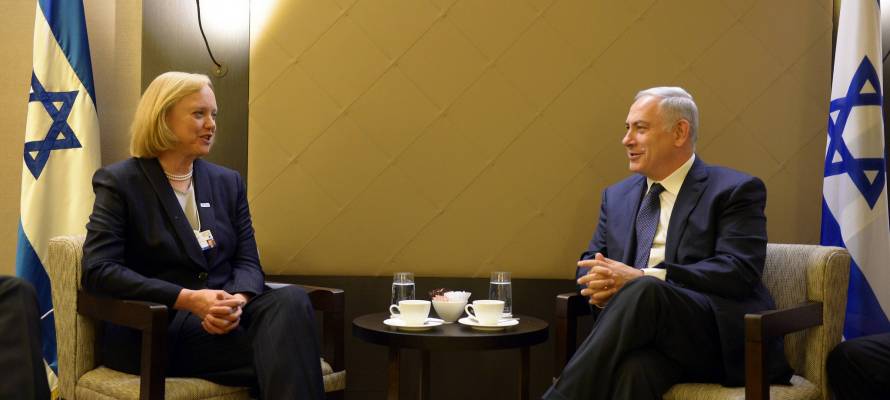Netanyahu Davos