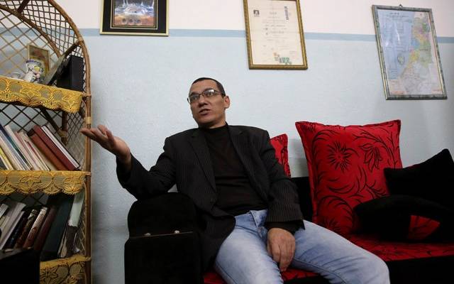 Palestinian journalist Ayman al-Aloul,