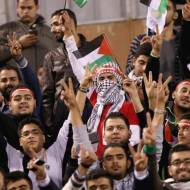 Palestinian celebration