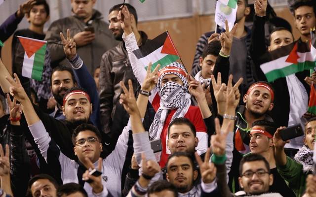Palestinian celebration