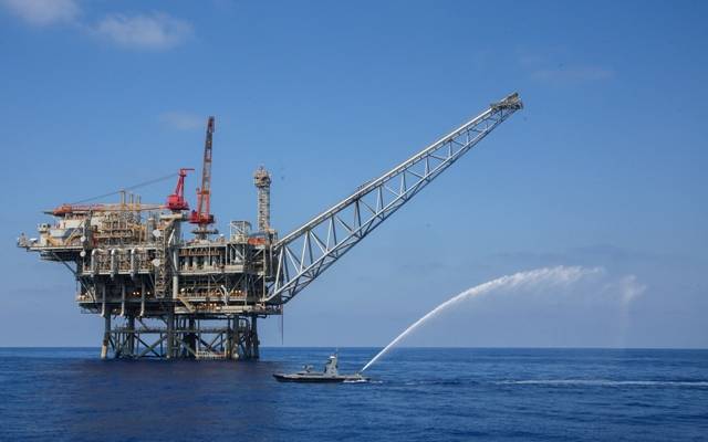 Gas rig Israel