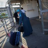 Erez crossing between Israel and Gaza