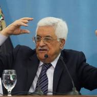 Palestinian president Mahmoud Abbas