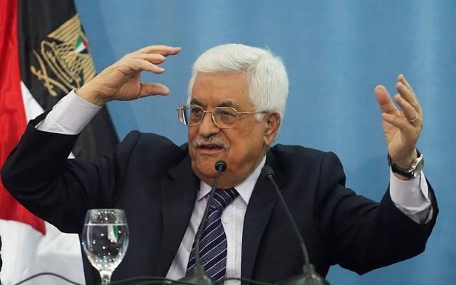 Palestinian president Mahmoud Abbas