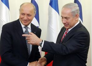 fabius and netanyahu