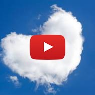 cloud shaped as a heart