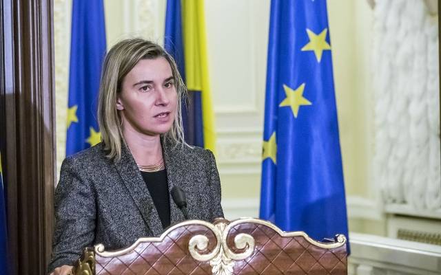 EU's High Representative for Foreign Affairs Federica Mogherini