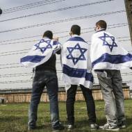 Israelis at the Auschwitz Death Camp