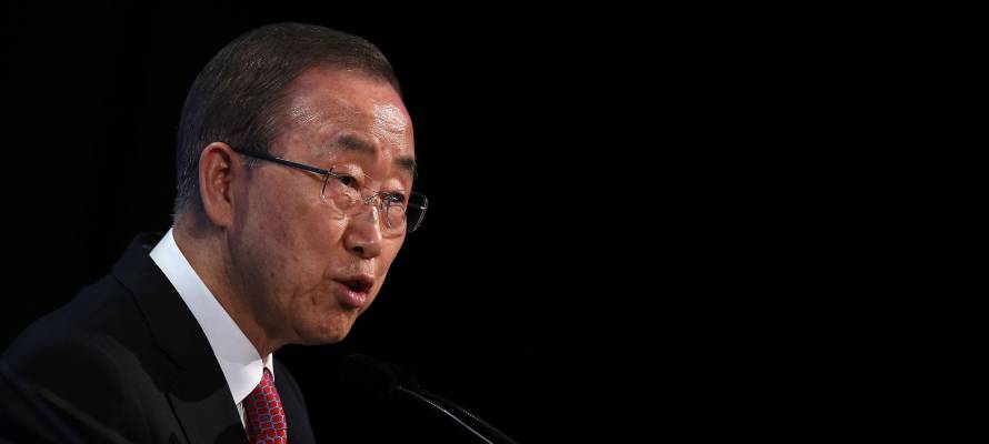 United Nations Secretary General Ban Ki-moon