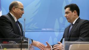 Israel and Cyprus Defense Ministers