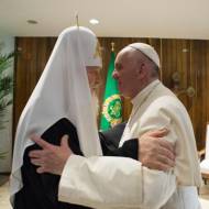 Pope Francis Patriarch Kirill