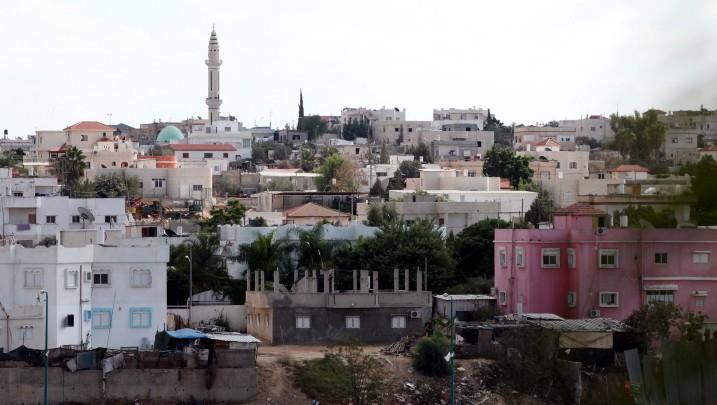 Bedouin town in the Negev