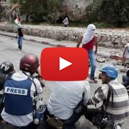 Arab rioters in Silwan