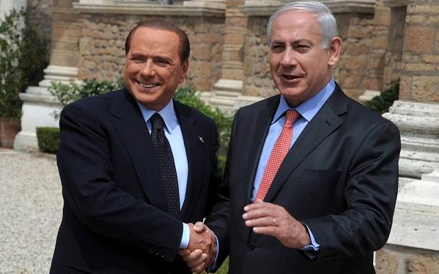 Netanyahu Berlusconi
