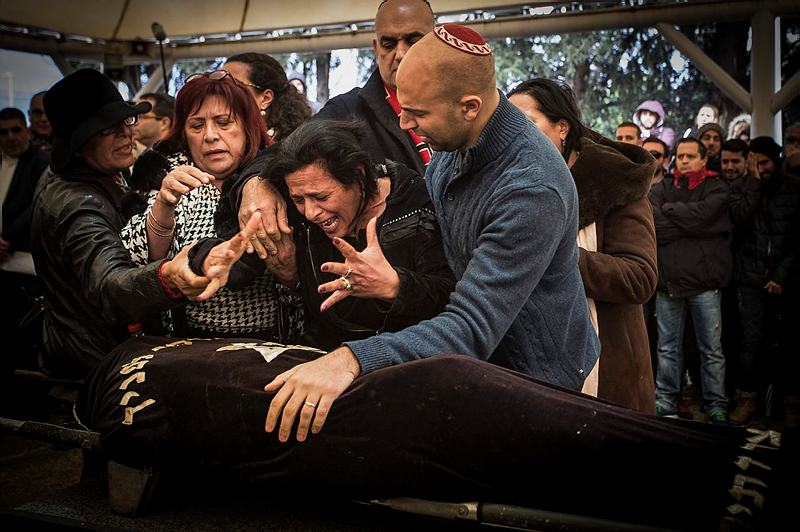 funeral of terror victim alon bakal