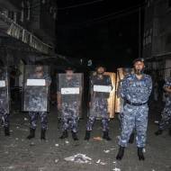 Gaza police protest