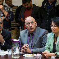 Jamal Zahalka, Hanin Zoabi and Basel Ghattas