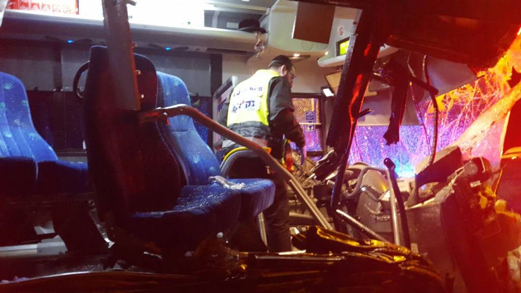 bus crashed