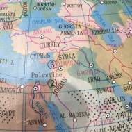 Typo globe map