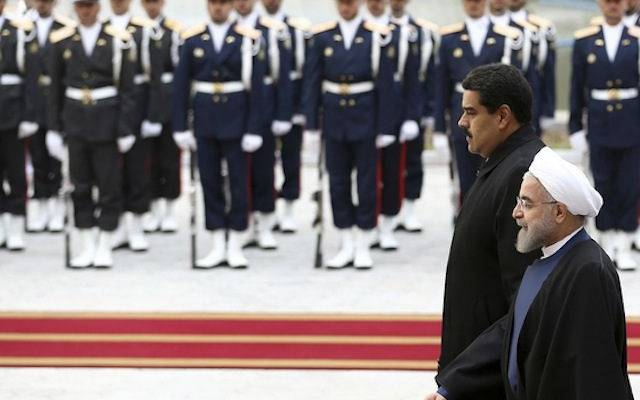 Rouhani and Maduro