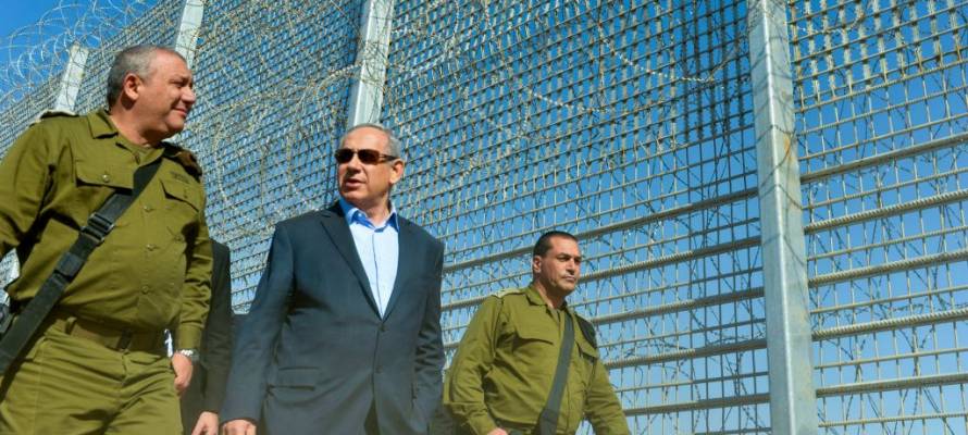 Israel border fence