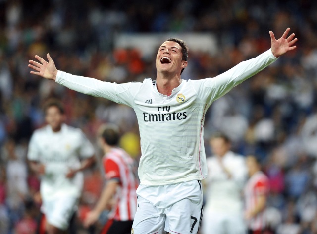 Soccer star Cristiano Ronaldo