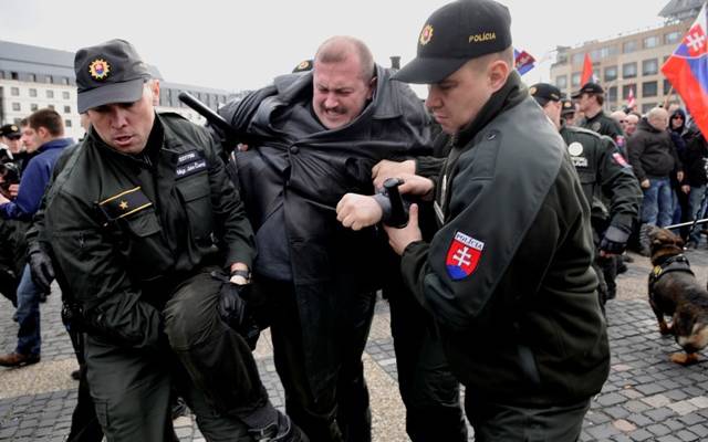 Slovakian Neo-Nazi leader Marian Kotleba