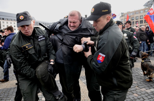 Slovakian Neo-Nazi leader Marian Kotleba