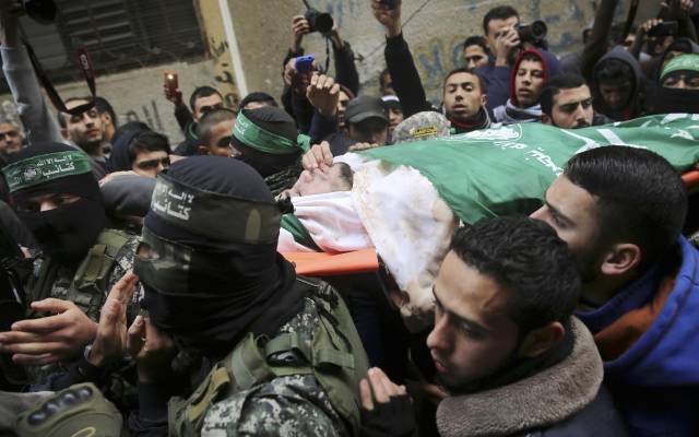 Hamas funeral Gaza