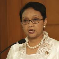 Indonesian Foreign Minister Retno Marsud
