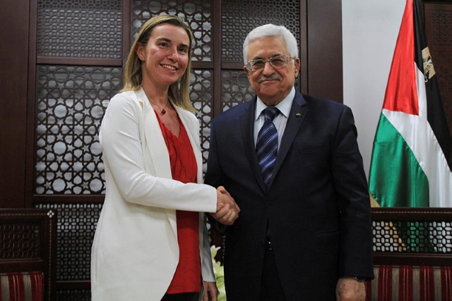 Mogherini Abbas