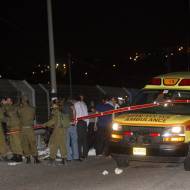 Palestinian terror attack at Route 443