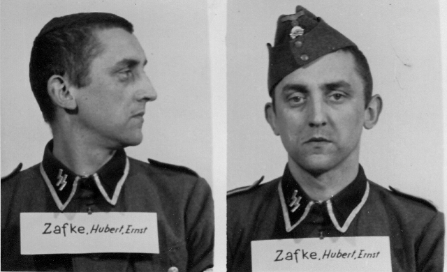 Former SS Oberscharfuehrer Hubert Zafke