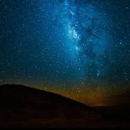 Ramon crater sky