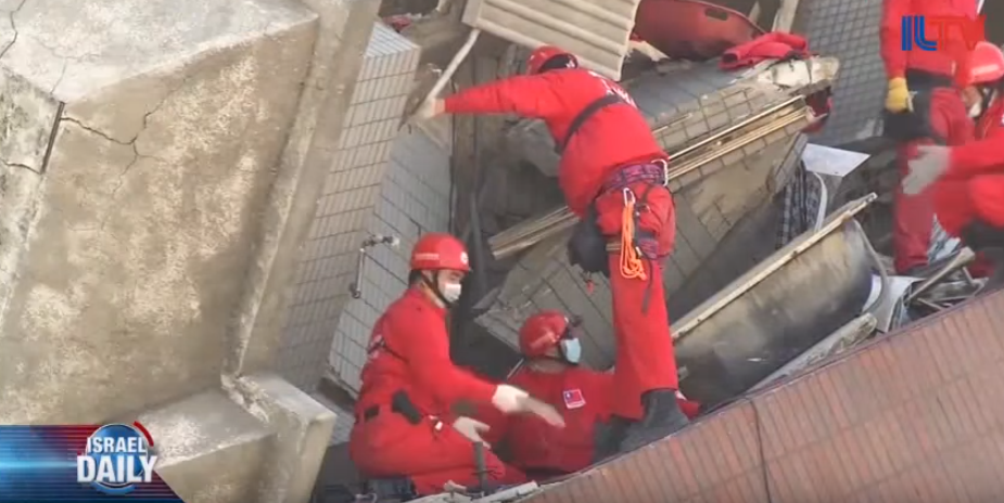 earthquake in Taiwan
