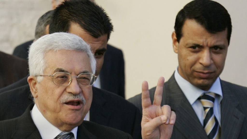 Abbas and Mohammed Dahlan