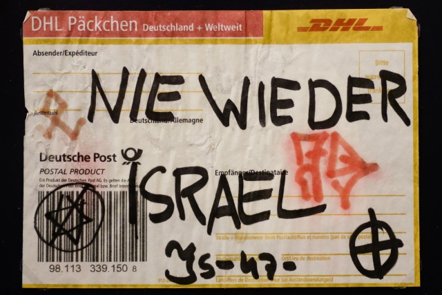 Anti-Semitic sticker