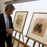 Egon Schiele stolen art
