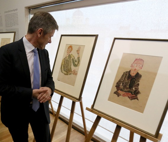Egon Schiele stolen art