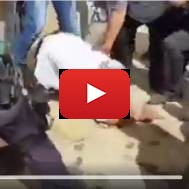 Arabs attack Jews Temple Mount