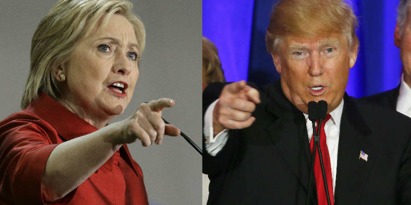 clinton trump