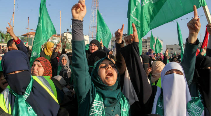 Palestinians celebrate terror