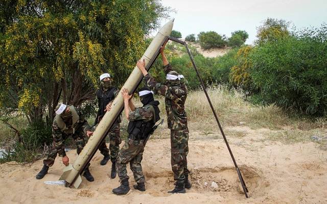 Gaza terrorist rocket