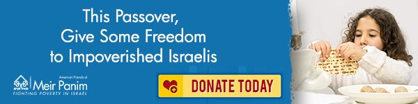 Meir Panim Passover banner