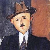 Modigliani's "Seated Man with a Cane"