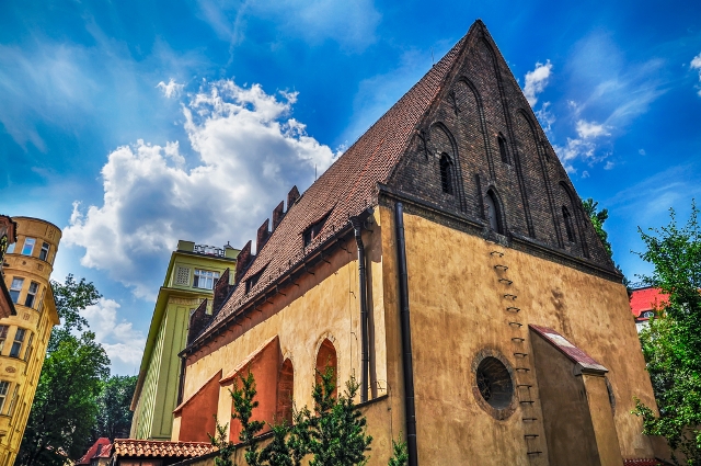 The Old synagogue in the Jewish Quarter of Prague