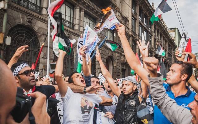 Anti-Israel demo