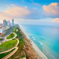 Israel coastline