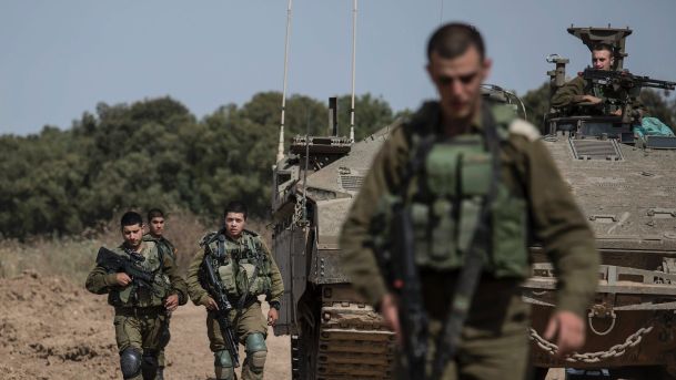 IDF at Gaza border
